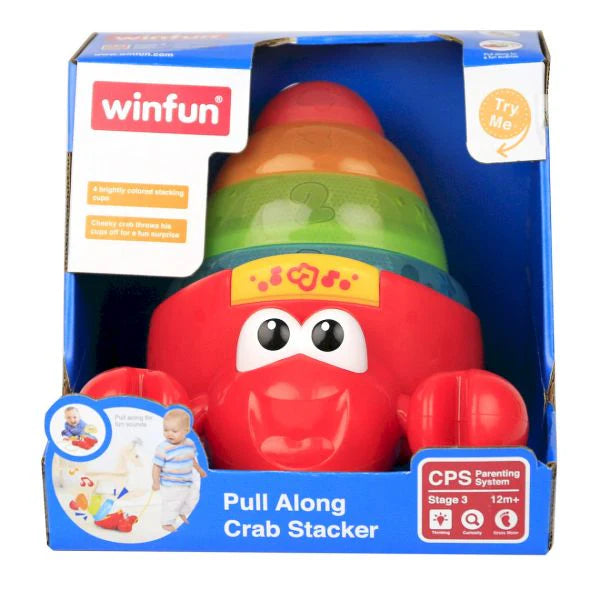 Winfun Crab Stacker Toy with melodies and sounds