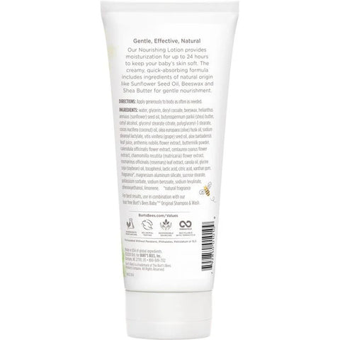 Burt'S Bee Baby Nourishing Lotion (Original) - 170 Gram