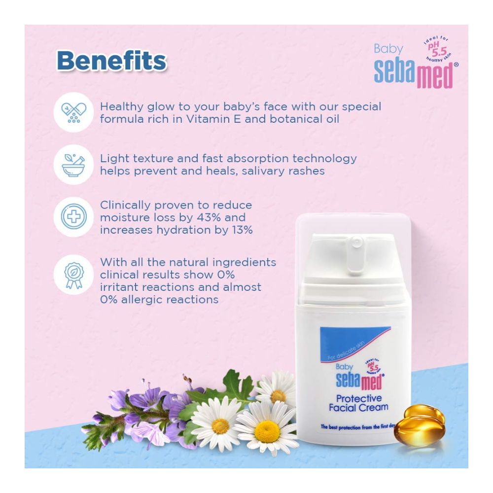 Sebamed Baby Protective Facial Cream - 100 Ml
