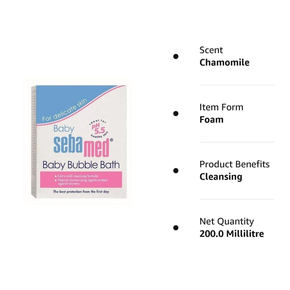 Sebamed Baby Bubble Bath - 200 Ml