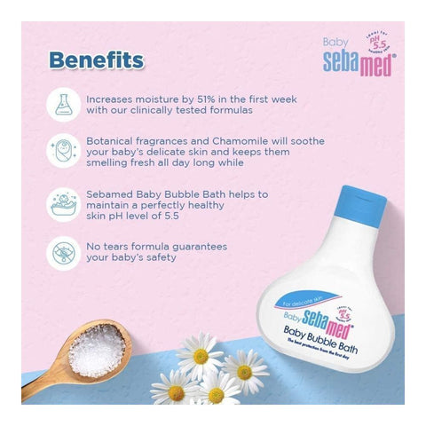 Sebamed Baby Bubble Bath - 200 Ml