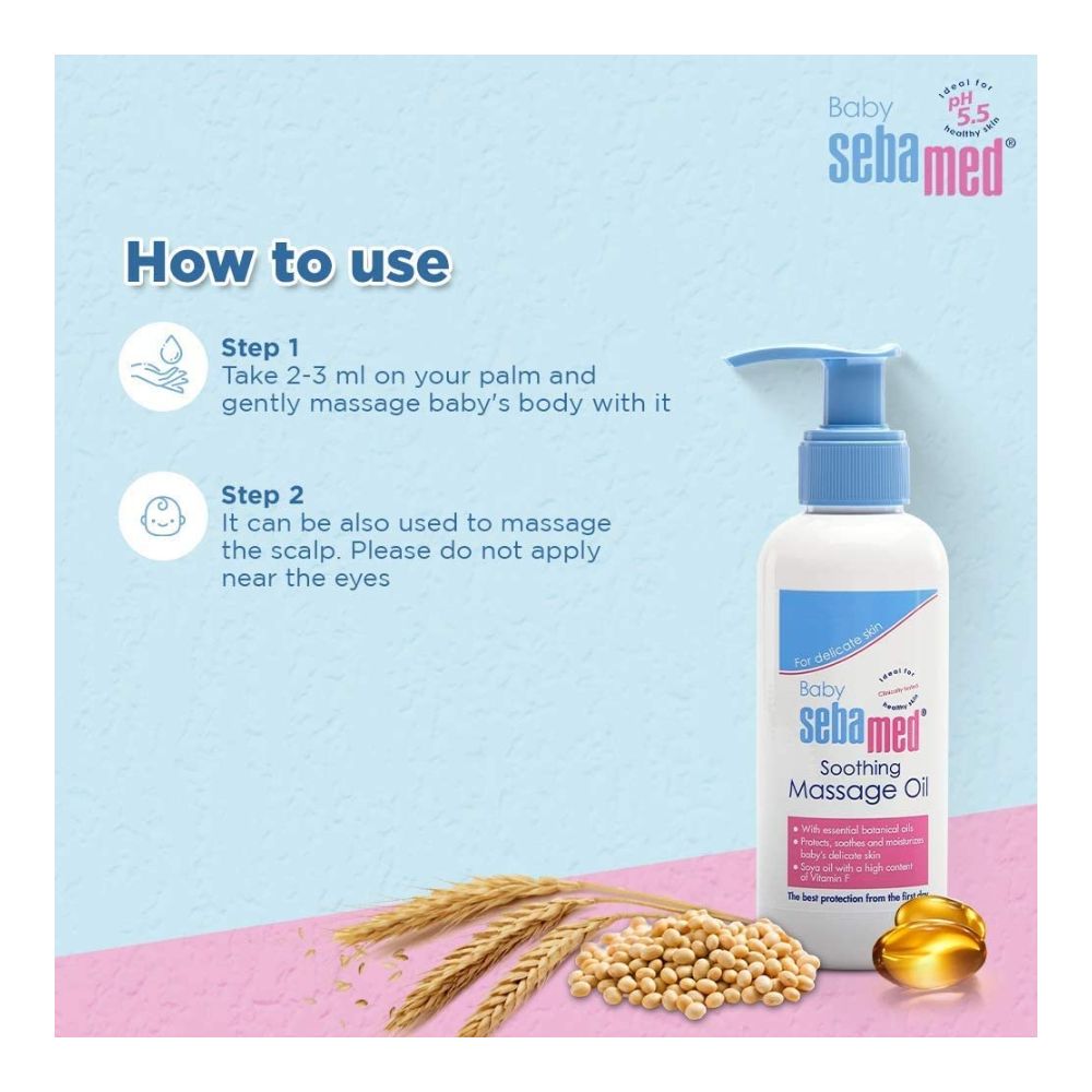 Sebamed Soothing Baby Massage Oil - 150 Ml