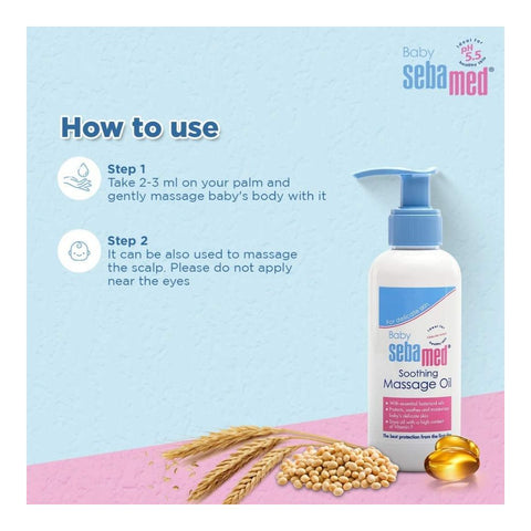 Sebamed Soothing Baby Massage Oil - 150 Ml