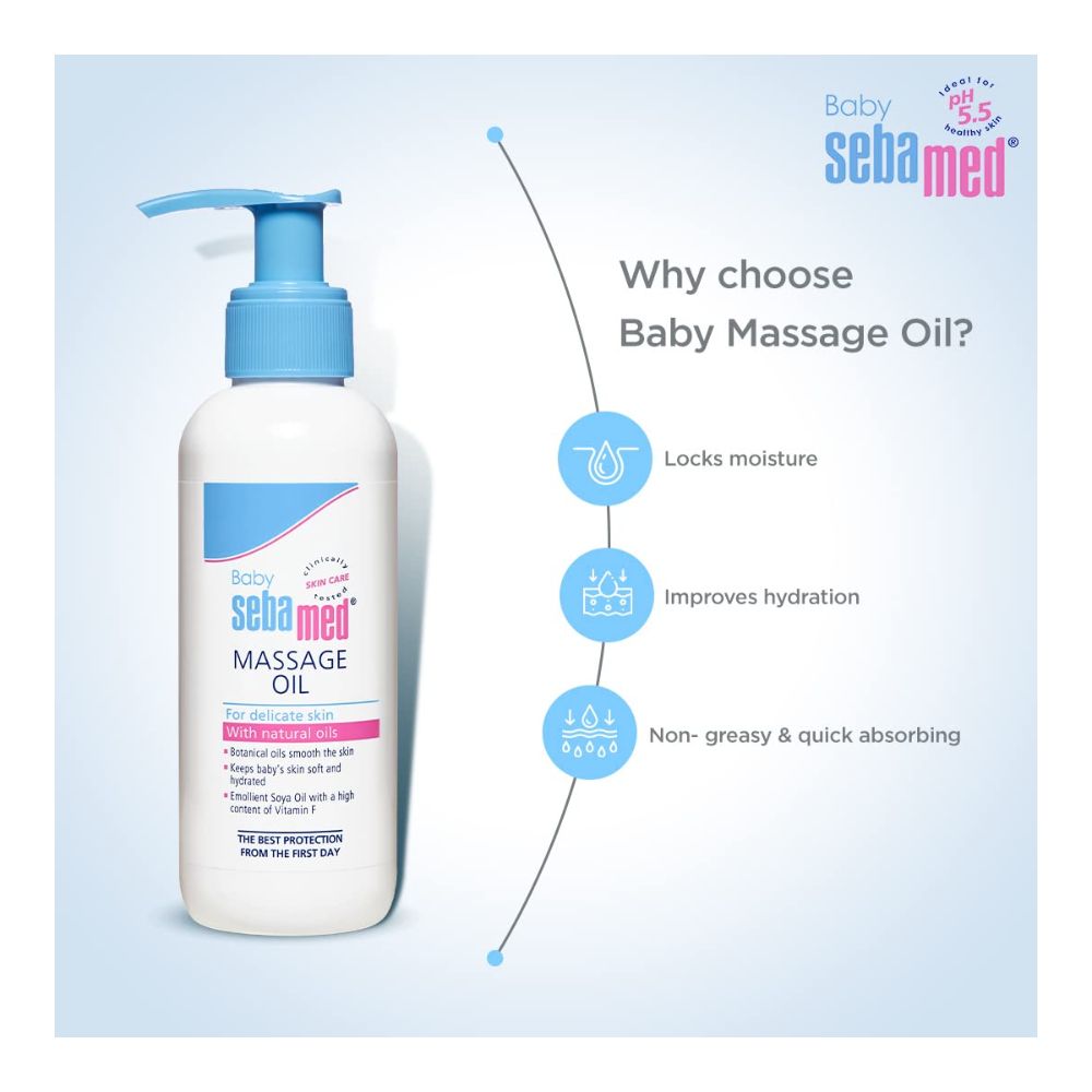 Sebamed Soothing Baby Massage Oil - 150 Ml