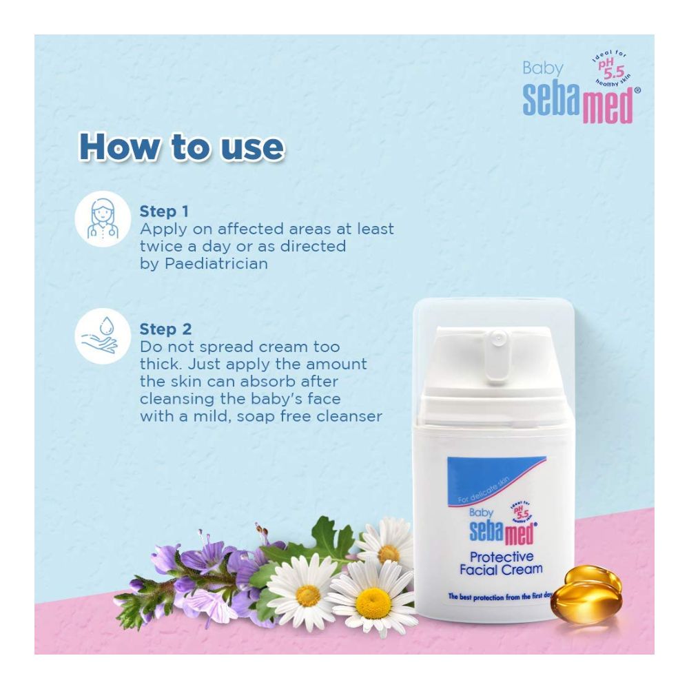 Sebamed Baby Protective Facial Cream - 100 Ml