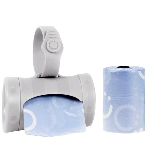 Ubbi On The Go Bag Dispenser - White