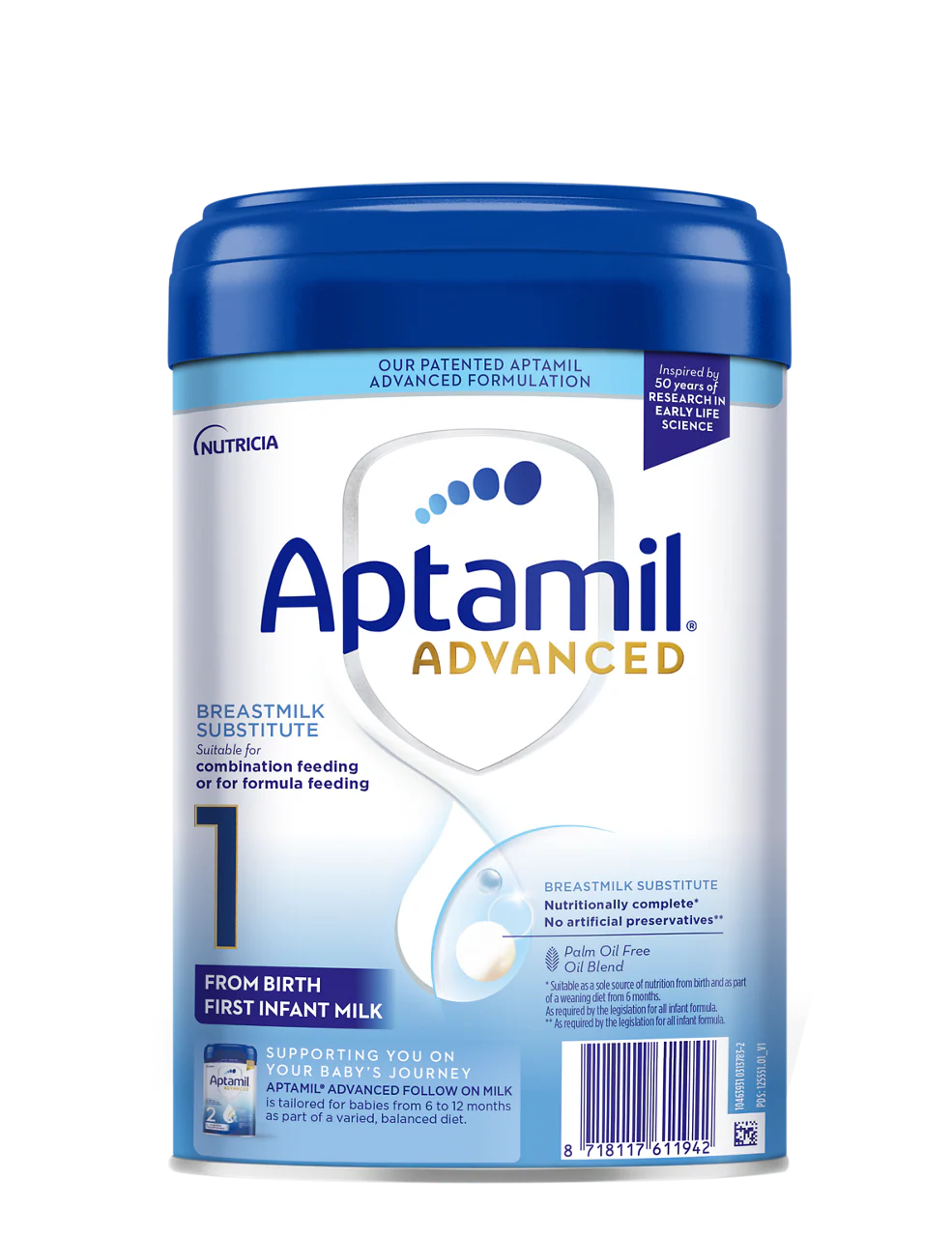 Advanced First Infant Milk Stage 1 800g