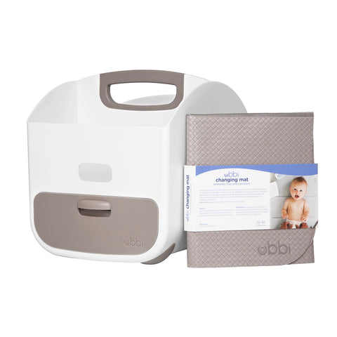 Ubbi Diaper Caddy - Taupe
