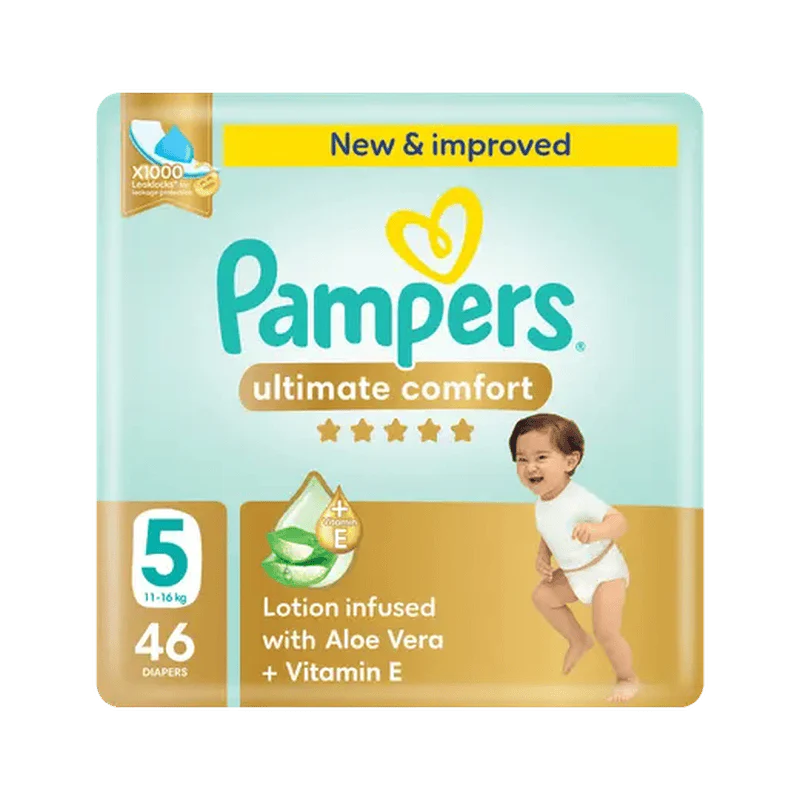 Ultimate Comfort Size 5 11-16kg 46Diapers