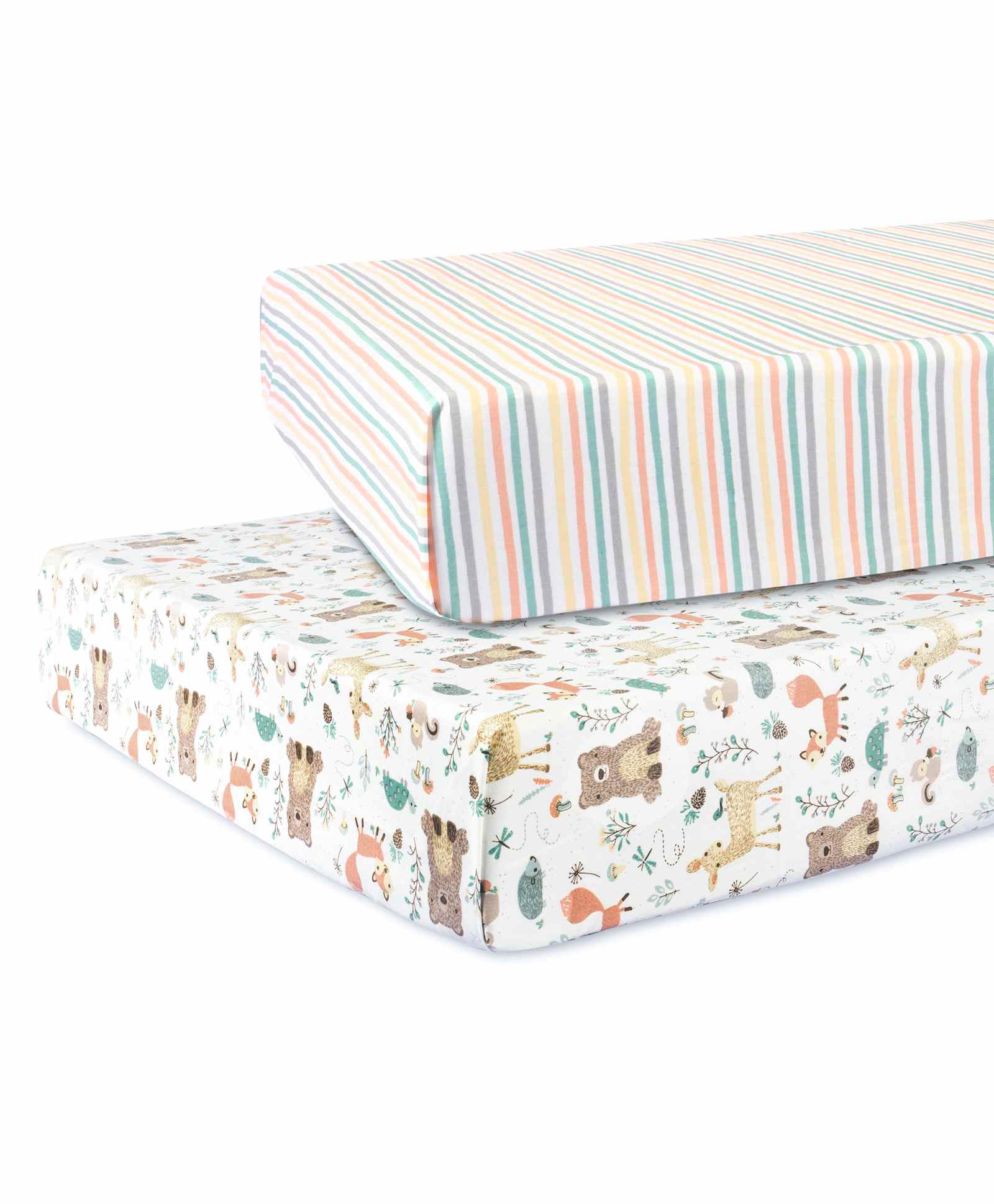 Abracadabra Flat Sheet (Set Of 2) - Bambi & Friends