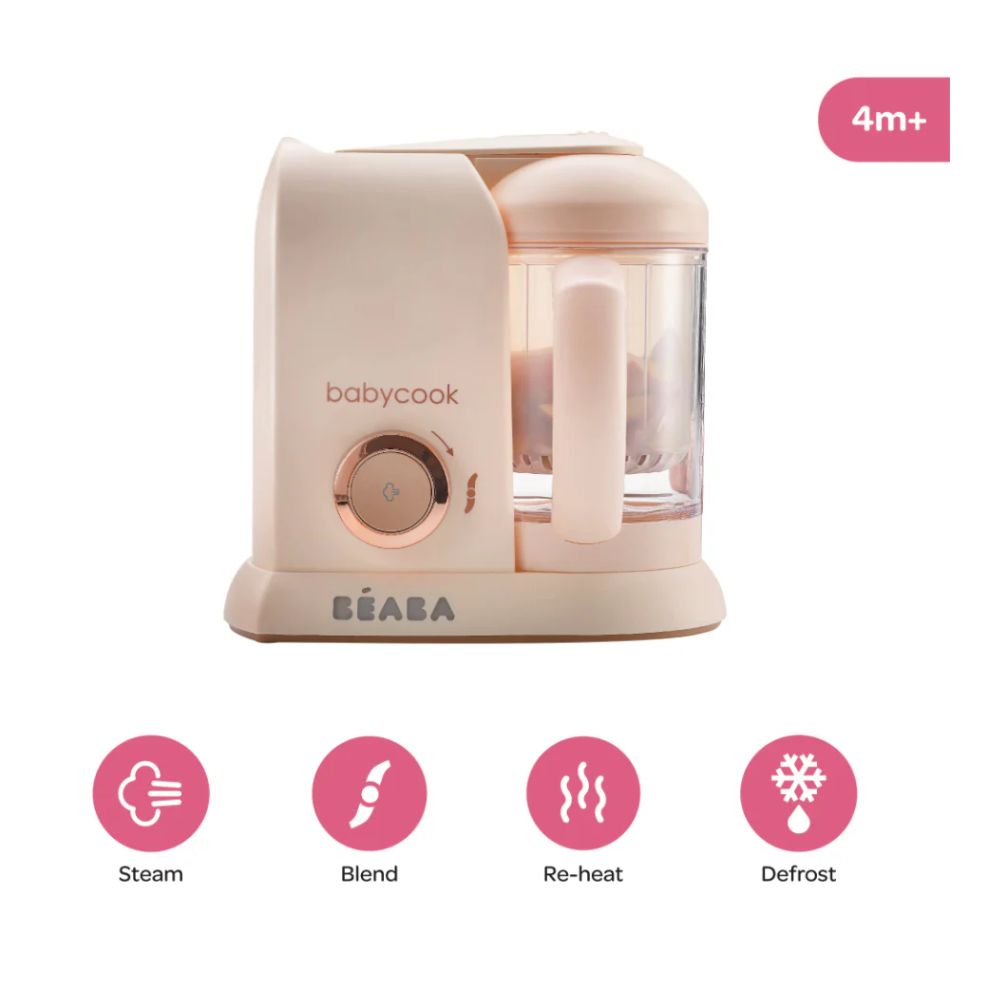 Babycook Solo 4 In 1 Food Processor - Rose Gold