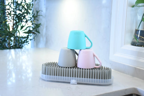 Cloud Drying Rack and Drainboard- Grey