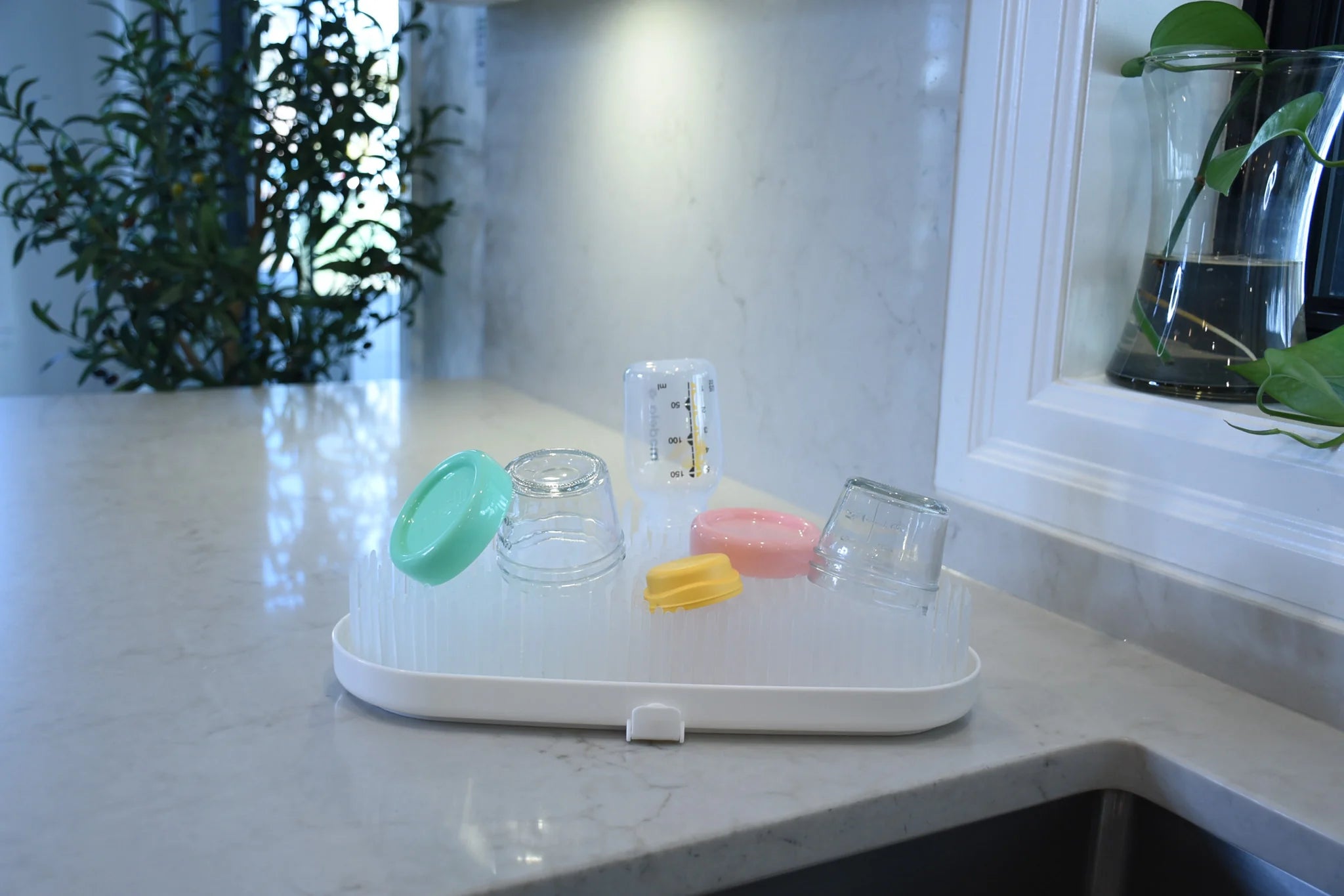 Cloud Drying Rack and Drainboard- White