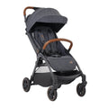 Gravity II, Auto One - Handed Fold Stroller, Birth to 4 years - Marble Blue