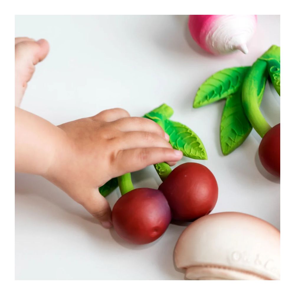 Mery The Cherry Natural Rubber Teether