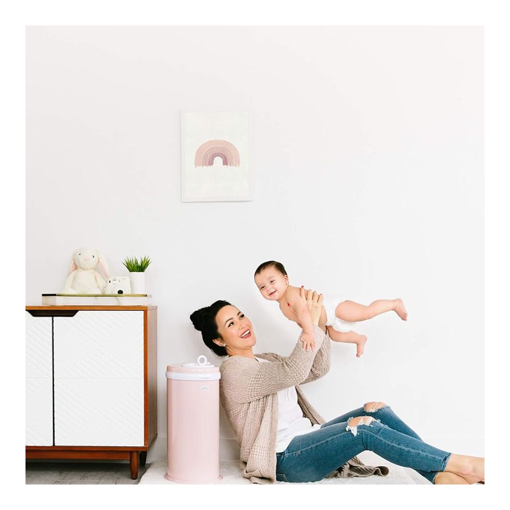 Diaper Pail- Blush Pink