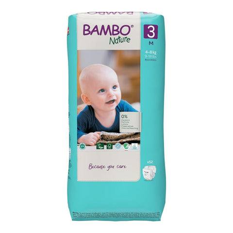 Tape Diapers Medium Size - 52 Pieces