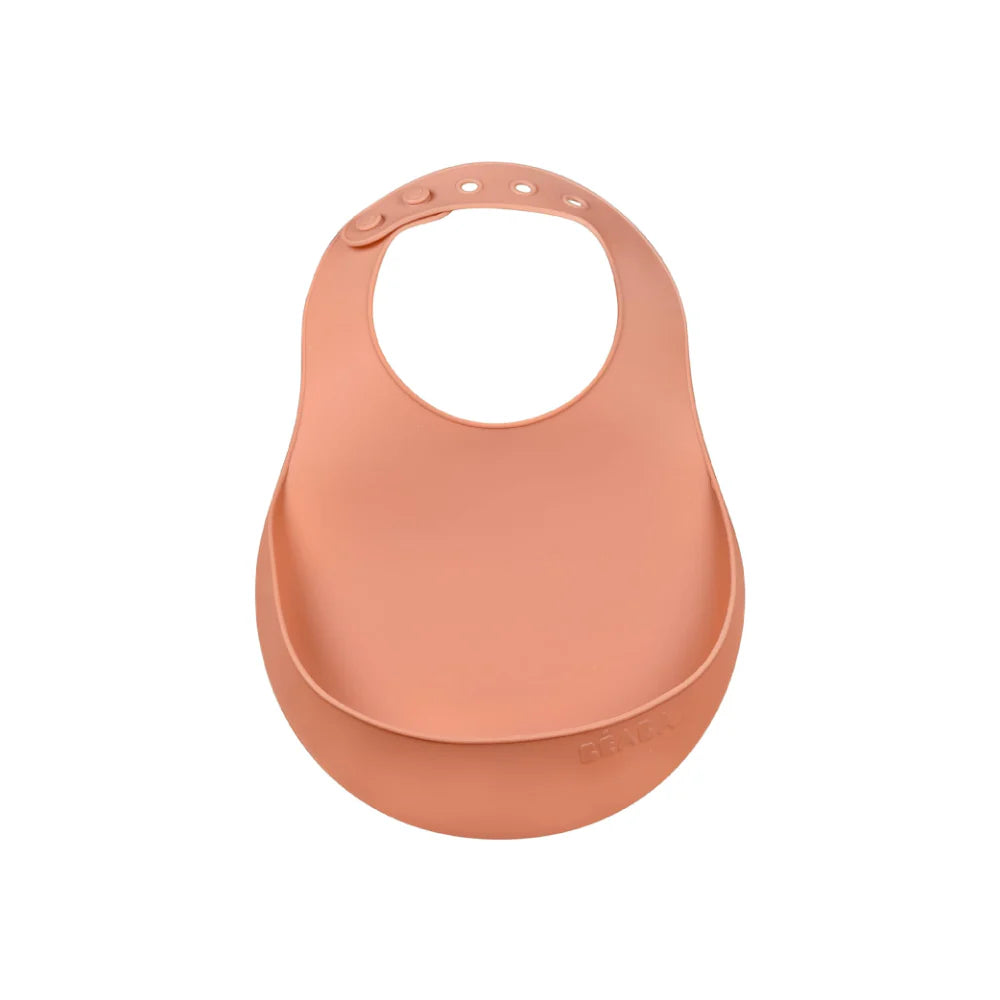 Silicone Bib - Terracotta