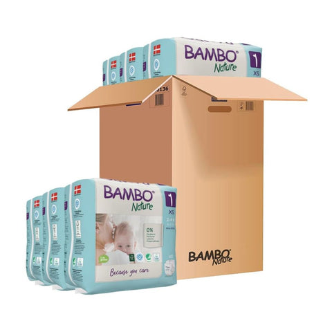 Skin Friendly Tape Diapers - Monthly Box - Size 1