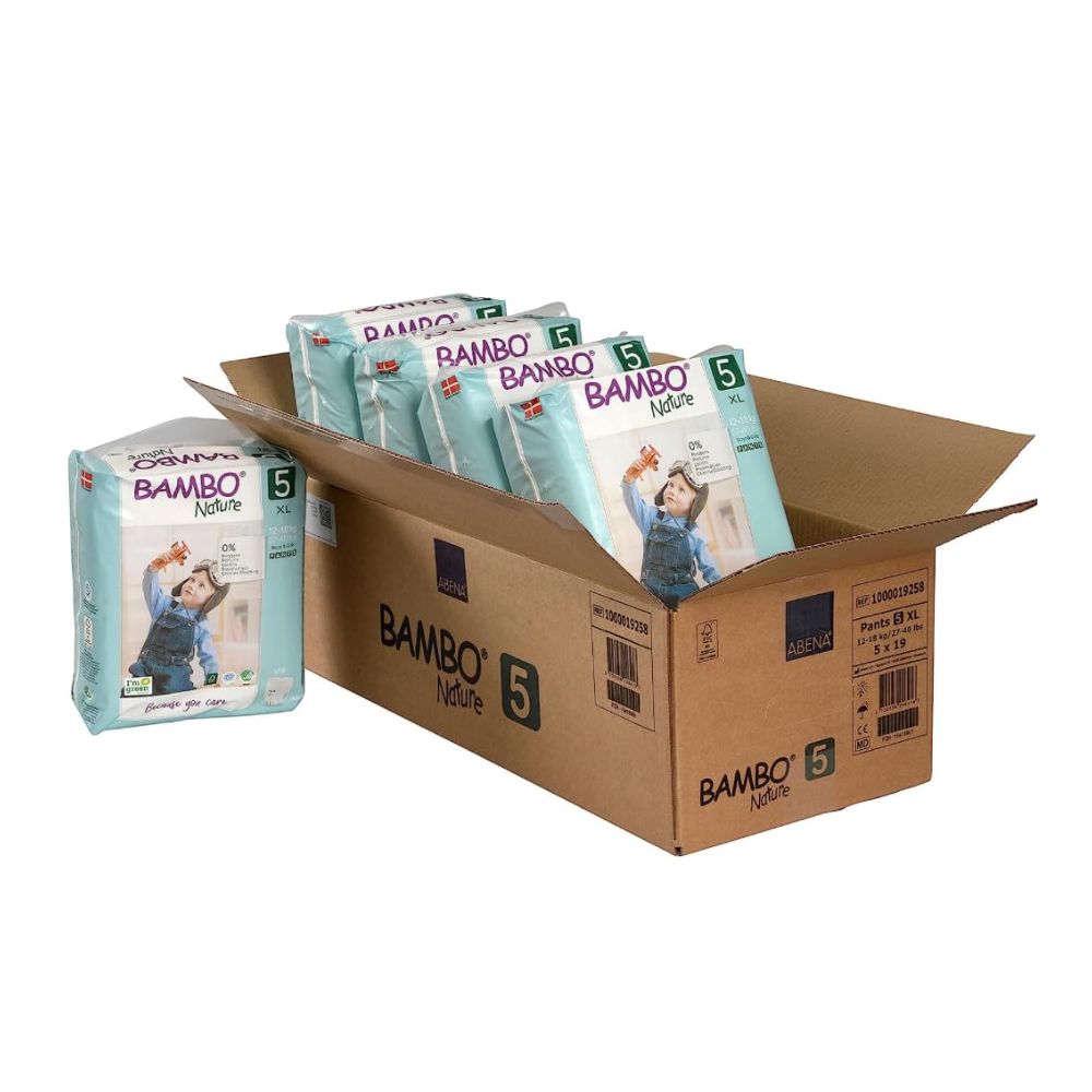 Skin Friendly Pant Style Diapers - Monthly Box - Size 5