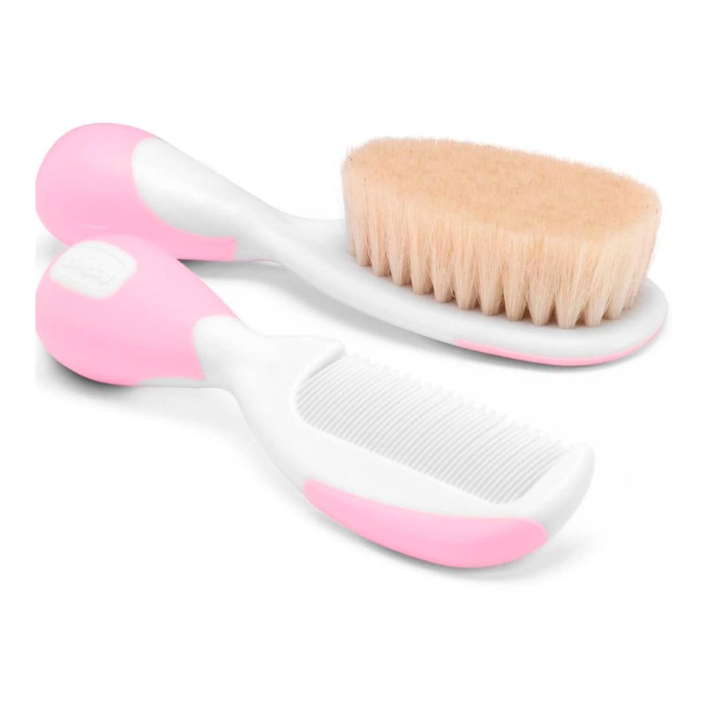 Chicco Brush And Comb - Pink