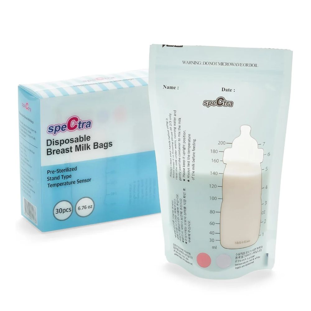 Disposable Breast Milk Storage Bags, 200 ml - 30 pcs