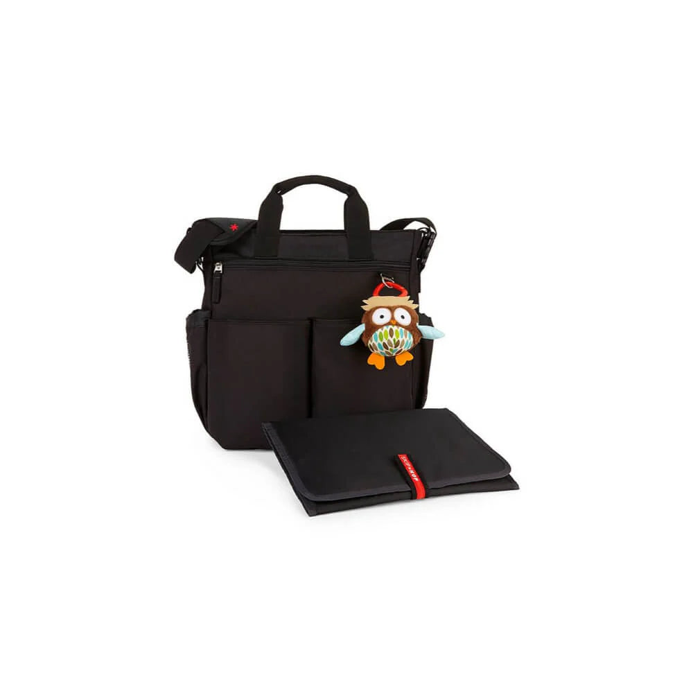 Duo Signature Diaper Bag-Black