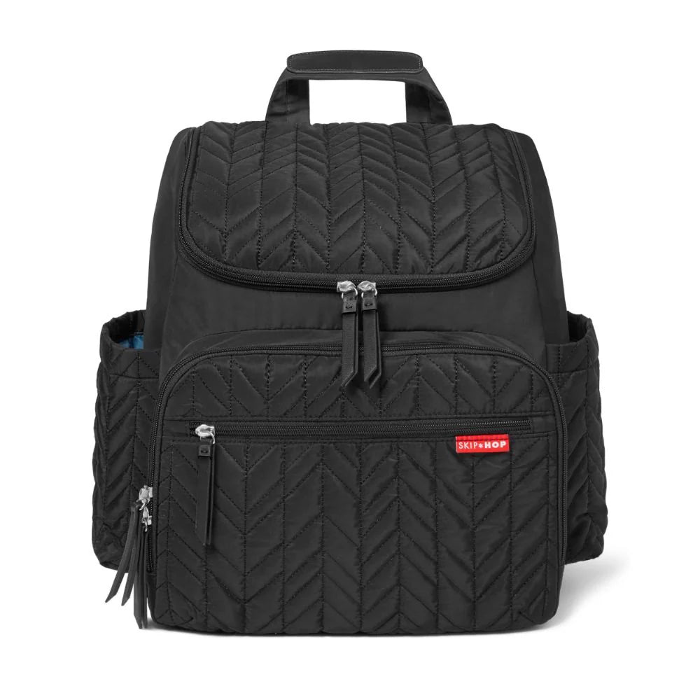 Forma Backpack Diaper Bag - Jet Black