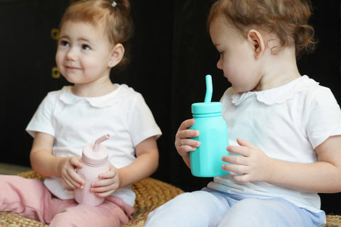 Silicone Water Bottle - Blue