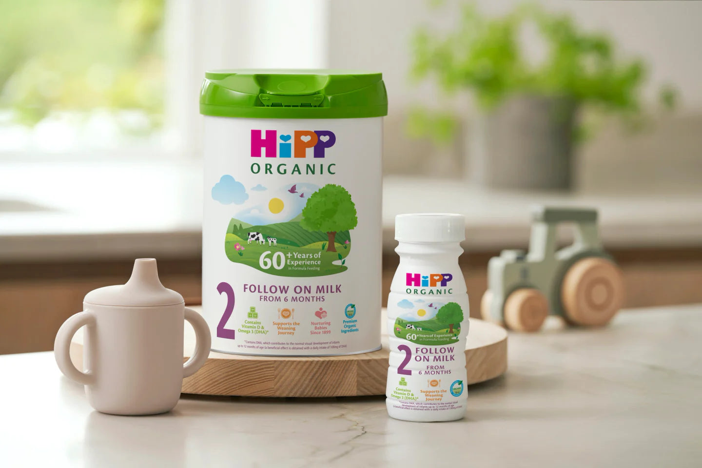 Organic 2 Follow on Baby Milk Powder Formula, From 6 Months, 800g