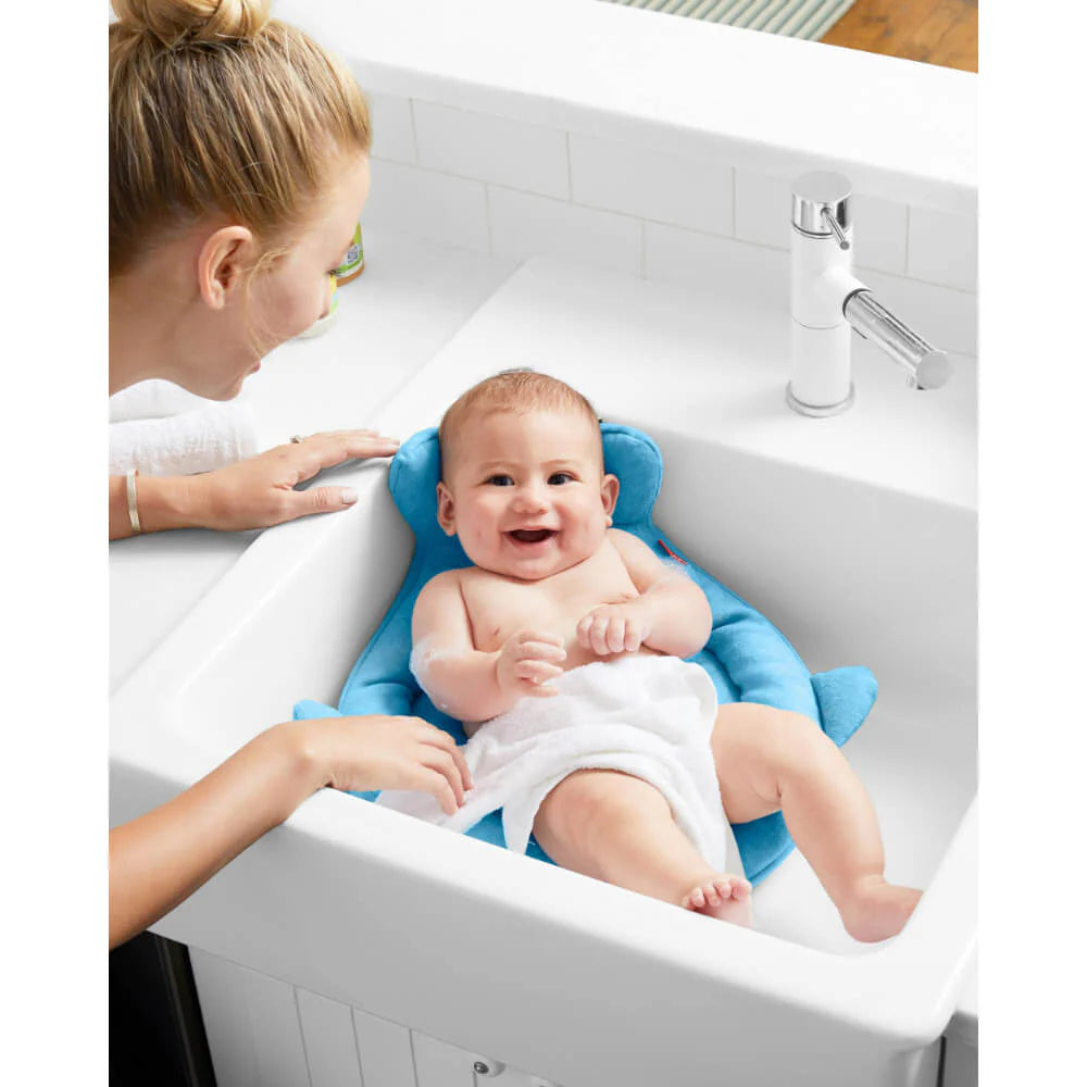 Moby Softspot Sink Bather - Blue