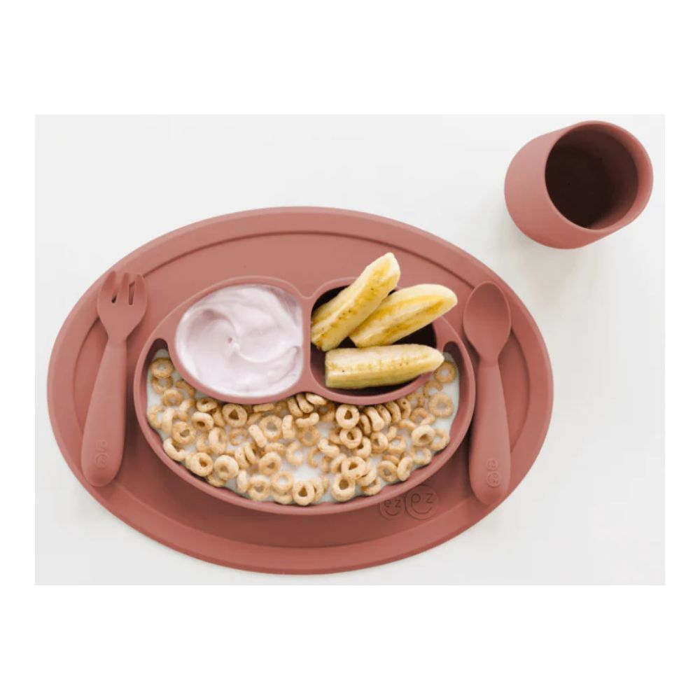 Mini Utensils for Toddlers (Spoon & Fork) - Sienna