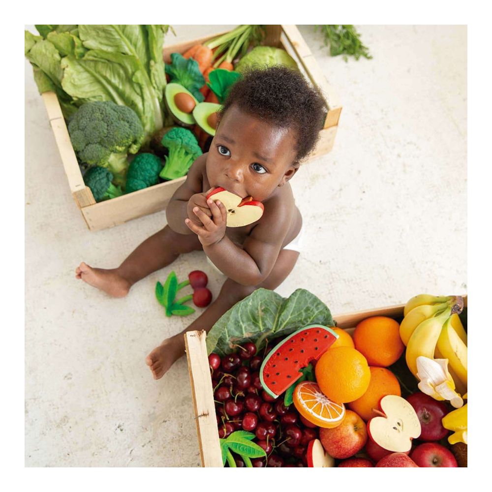 Pepita The Apple Natural Rubber Teether