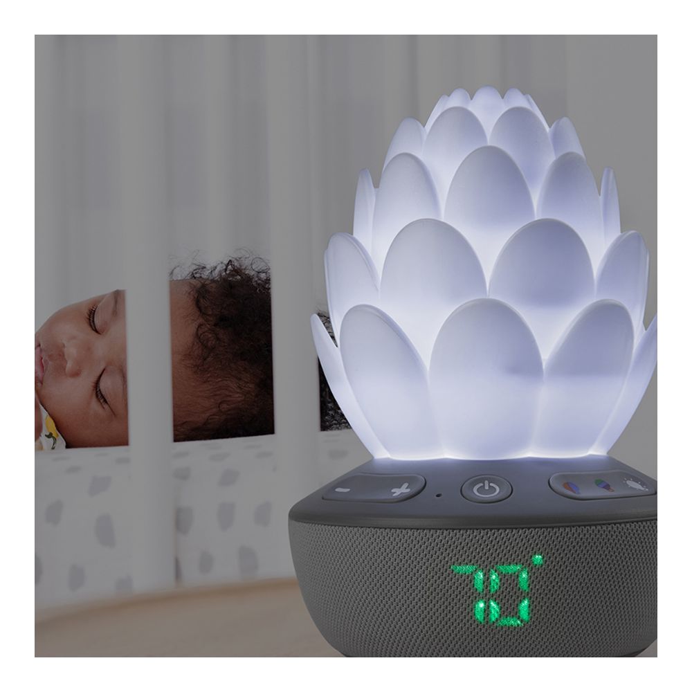 Bed Time Terra Cry-Activated Soother - White