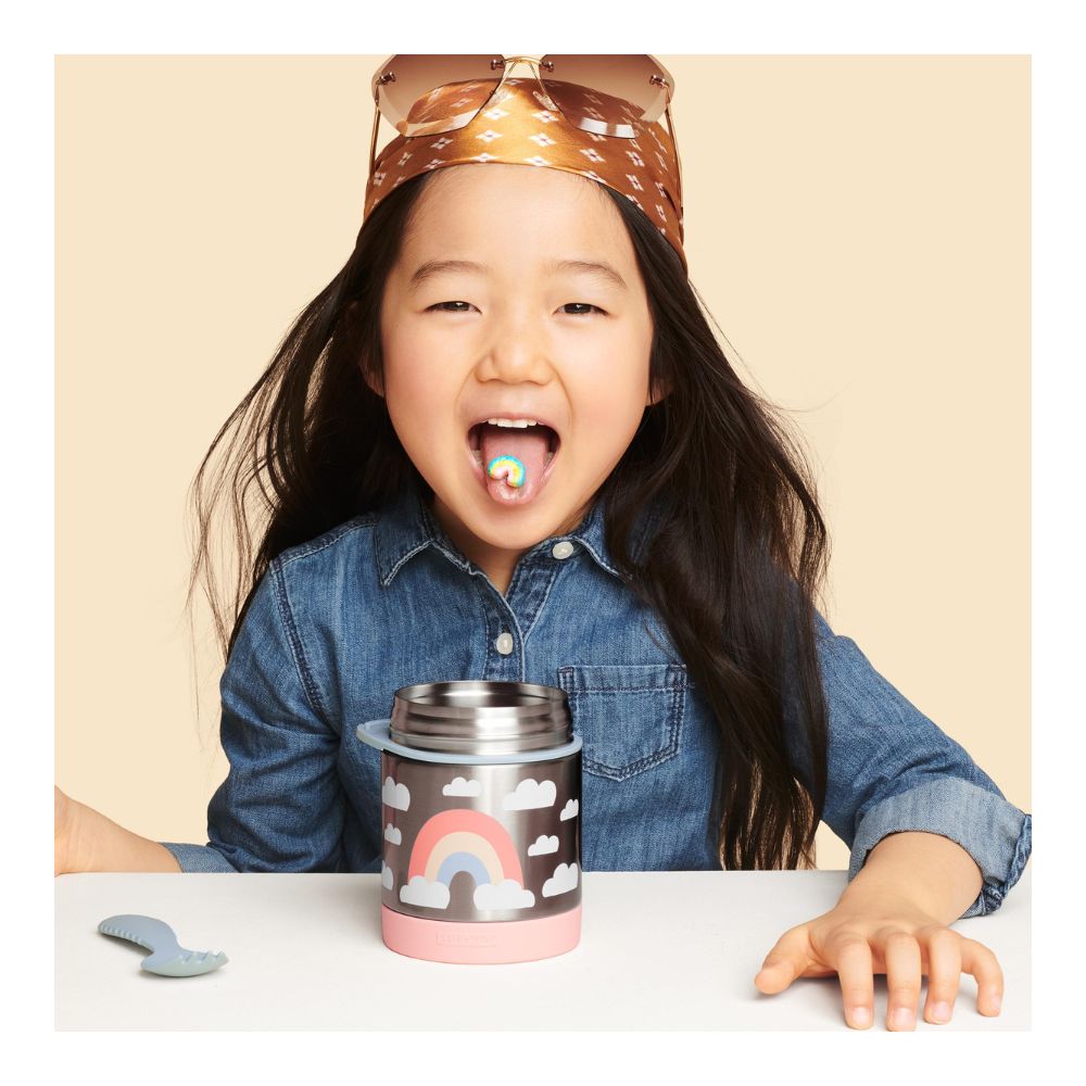 Skip Hop Spark Style Food Jar - Rainbow
