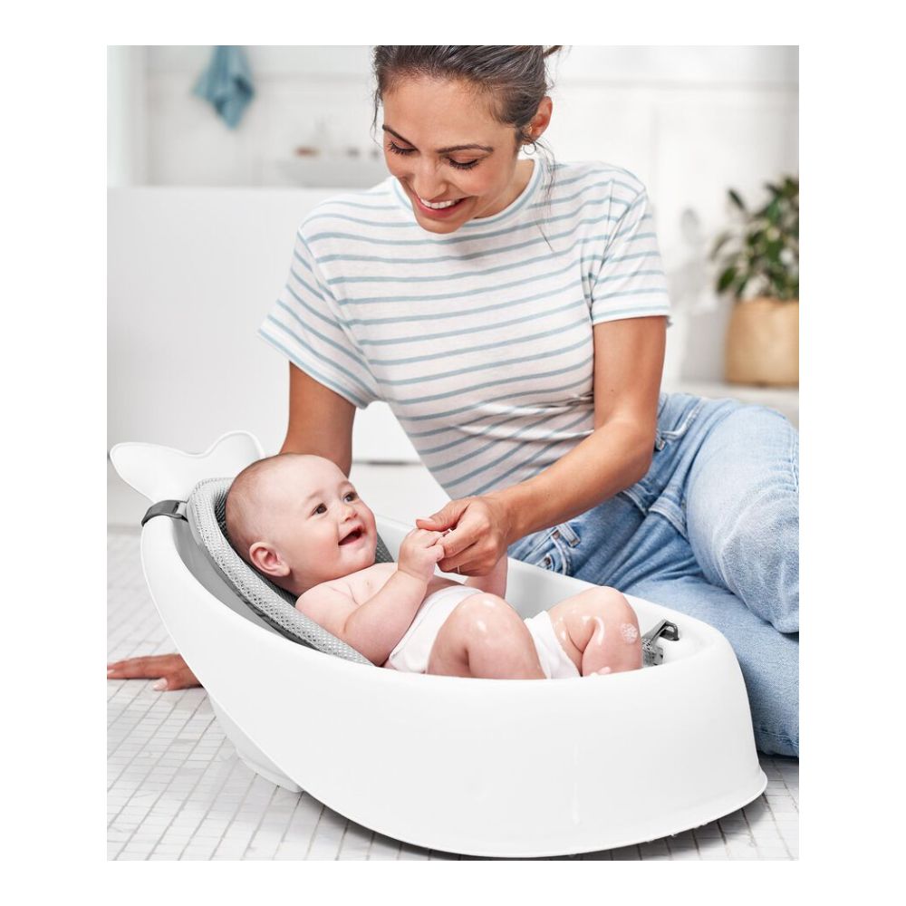 Moby Smart Sling 3-Stage Bathtub - White