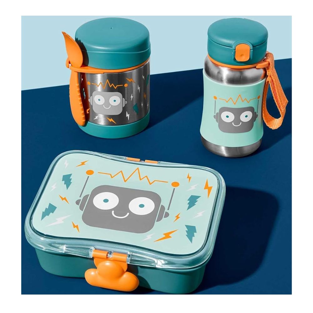 Spark Style Insulated Food Jar - 325ml - Robot