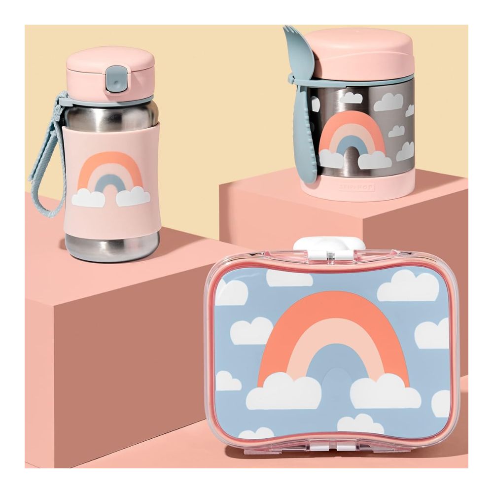 Skip Hop Spark Style Food Jar - Rainbow