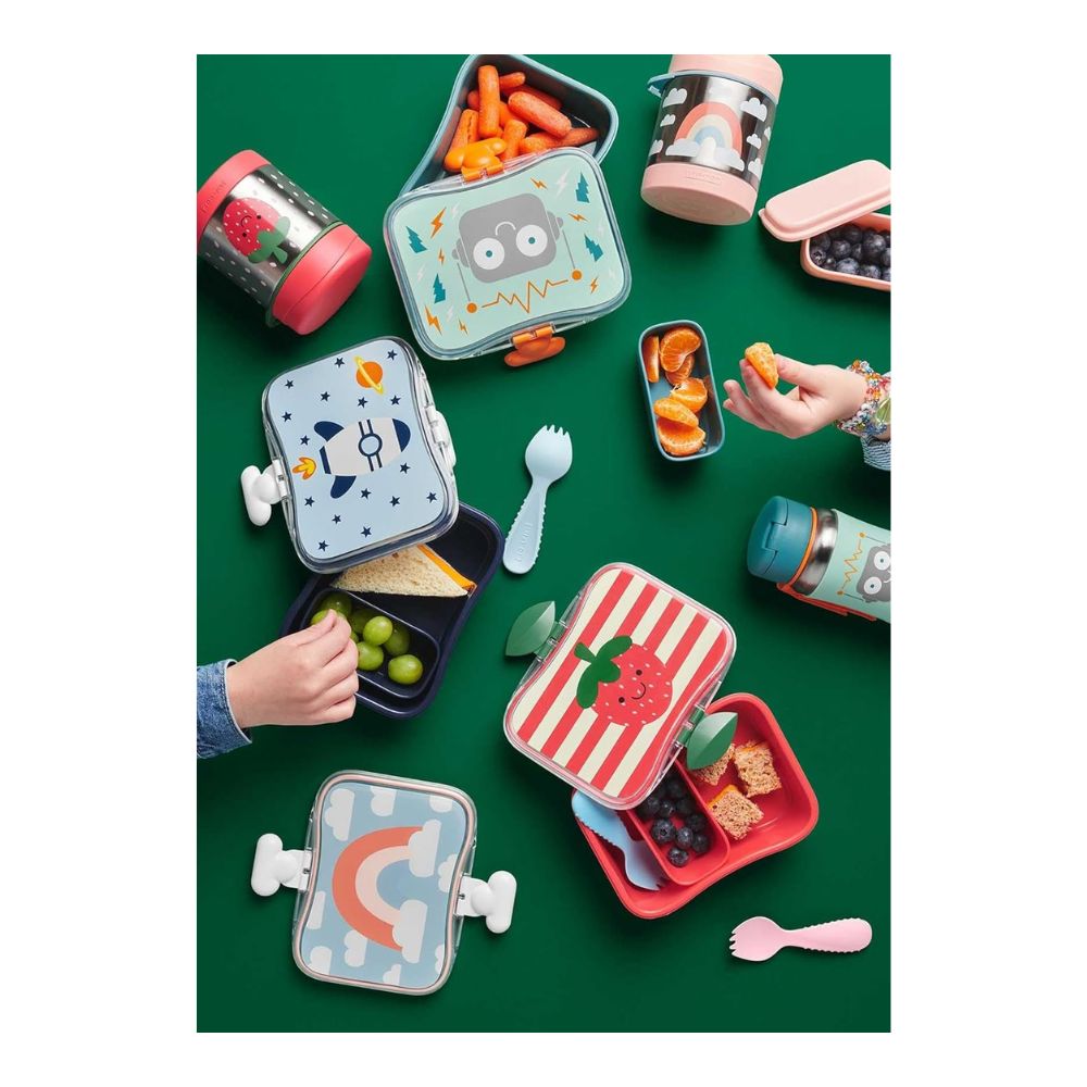 Spark Style Insulated Food Jar - 325ml - Robot