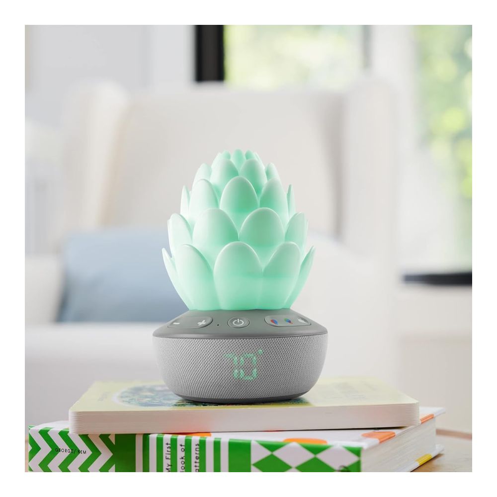 Bed Time Terra Cry-Activated Soother - White