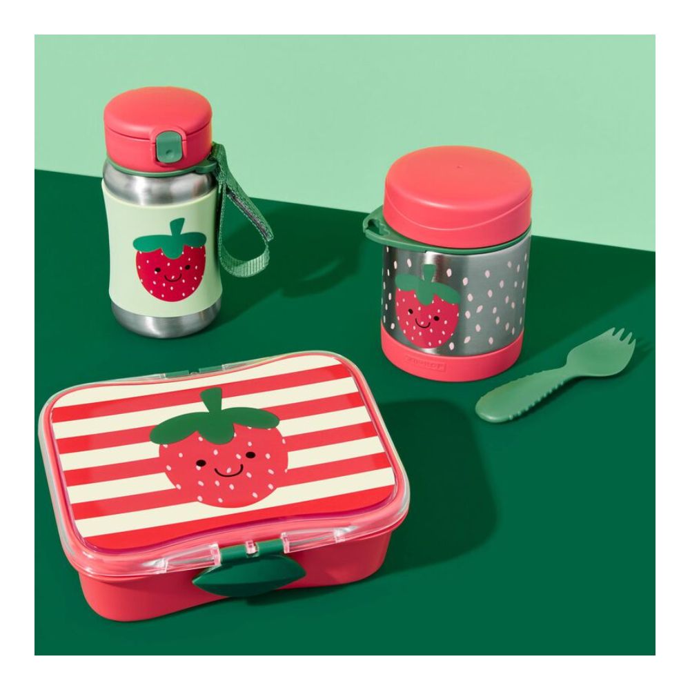 Spark Style Insulated Food Jar - 325ml - Strawberry