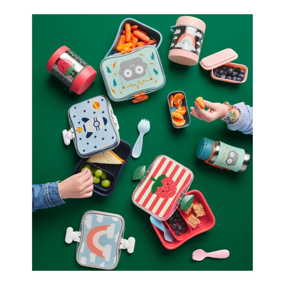 Spark Style Insulated Food Jar - 325ml - Strawberry