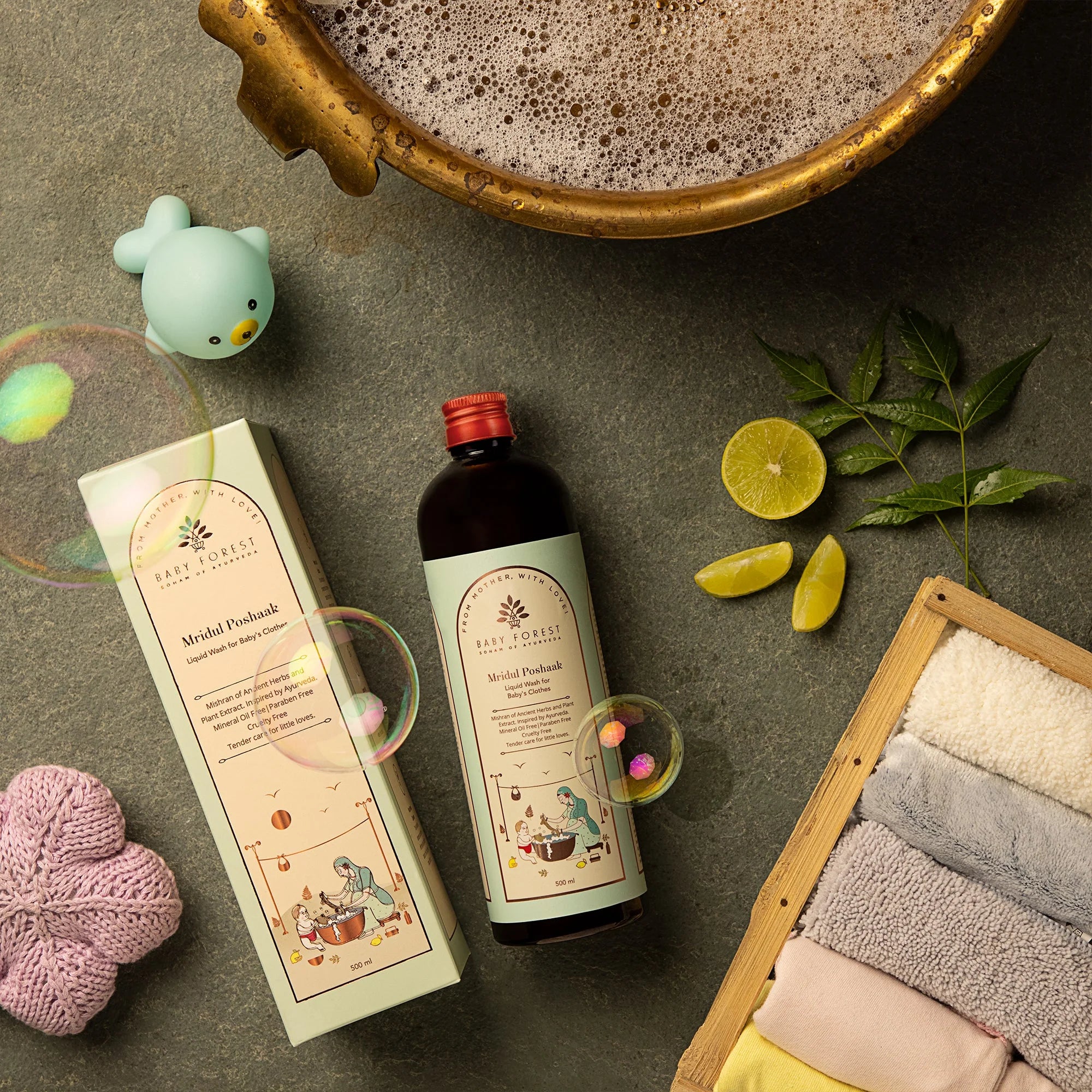 Mridul Poshaak Liquid Detergent For Baby Clothes