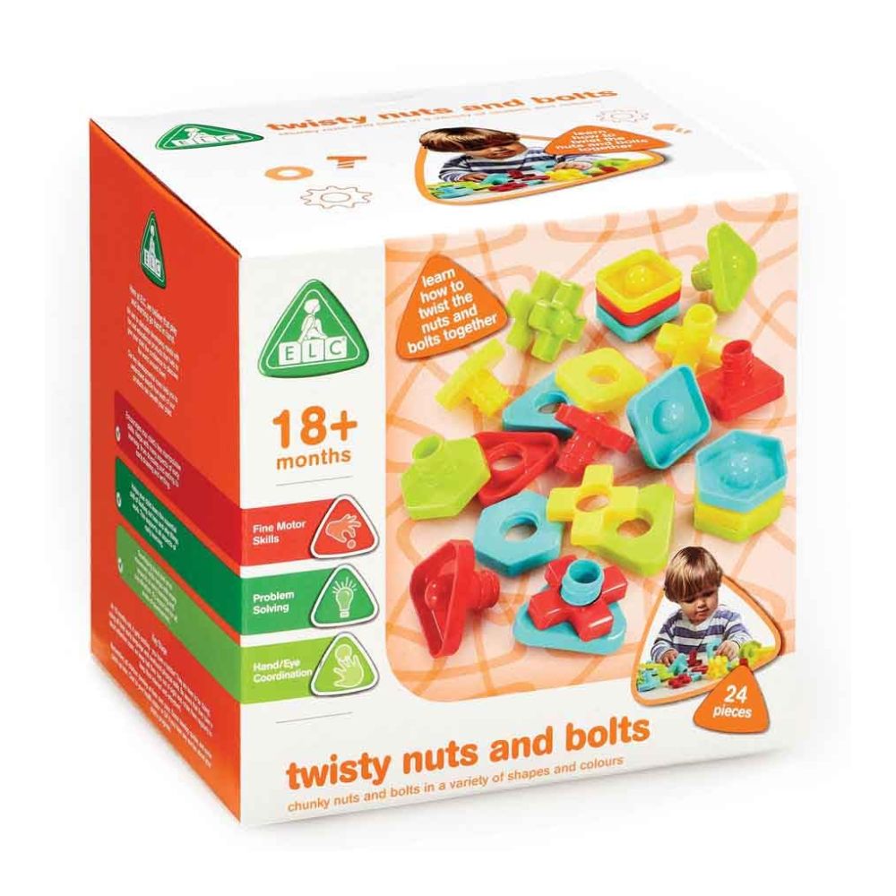 Elc Twisting Nuts & Bolts Multicolour 18M+