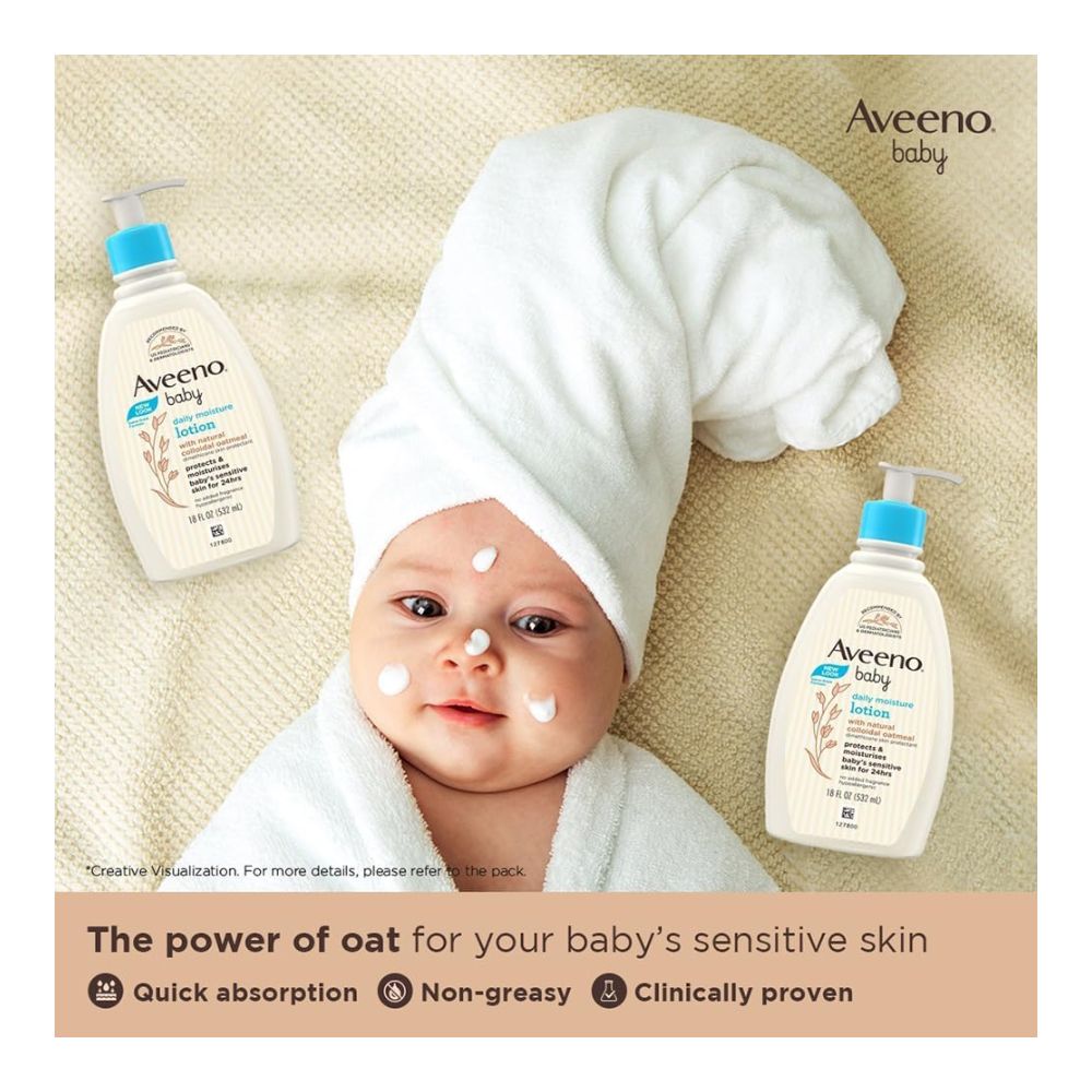 Baby Daily Moisture Lotion - 532 ml
