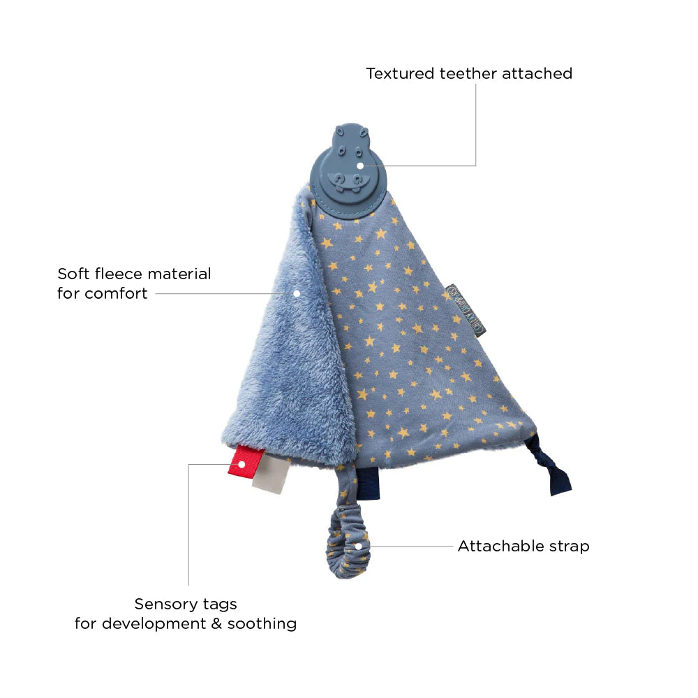 Midnight Stars Comfortchew - Baby Comforter With Teether