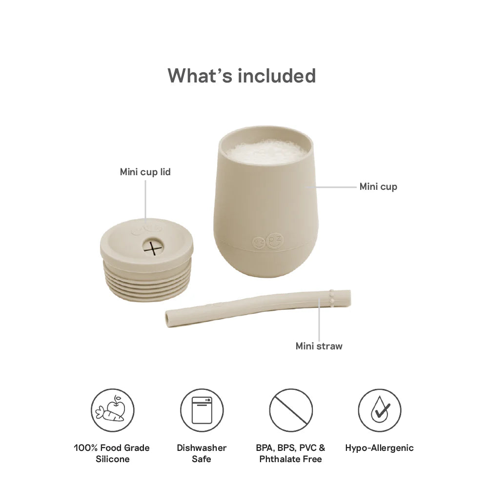Mini Cup + Straw Training System for Toddlers - Oat