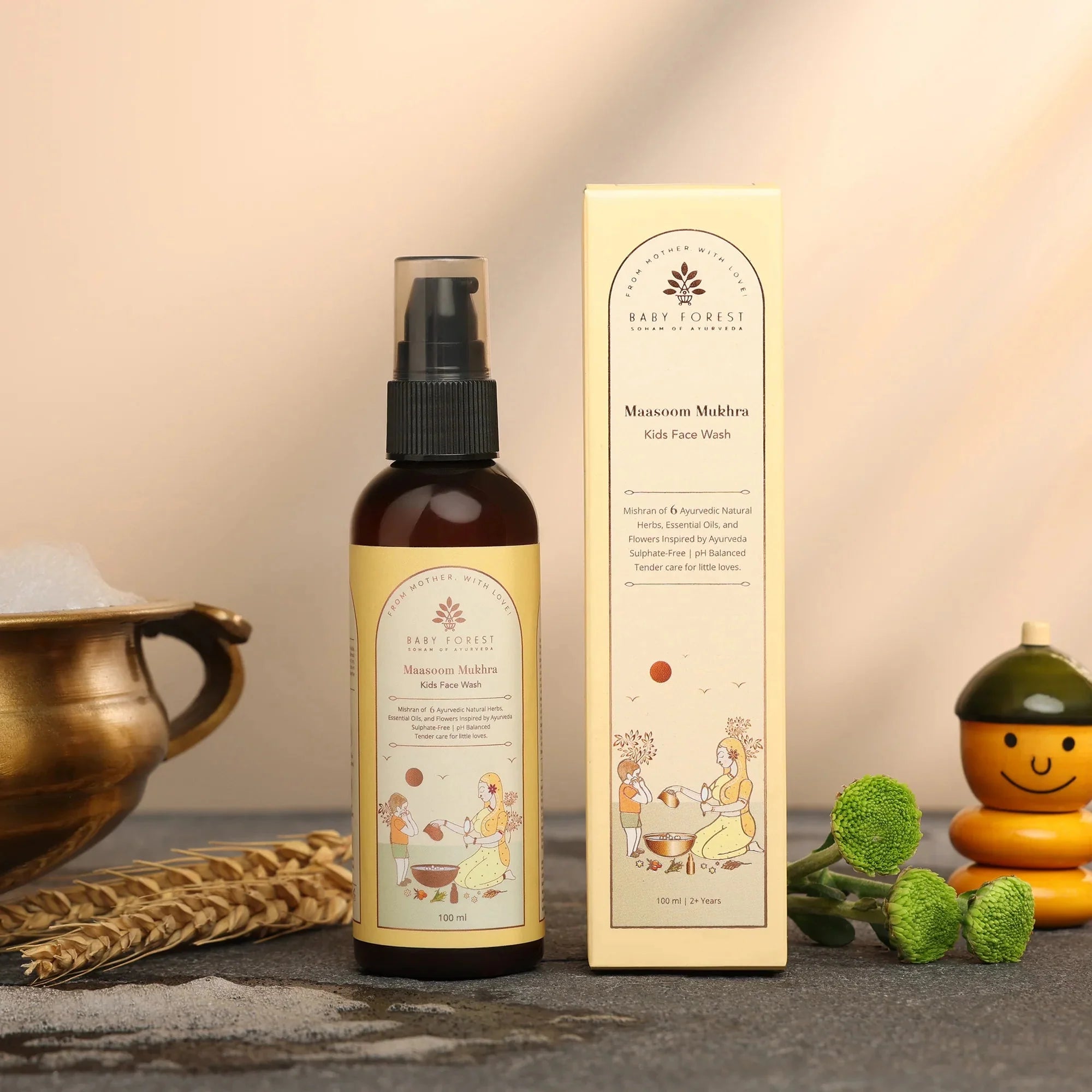 Maasoom Mukhra Ayurvedic Kids Face Wash