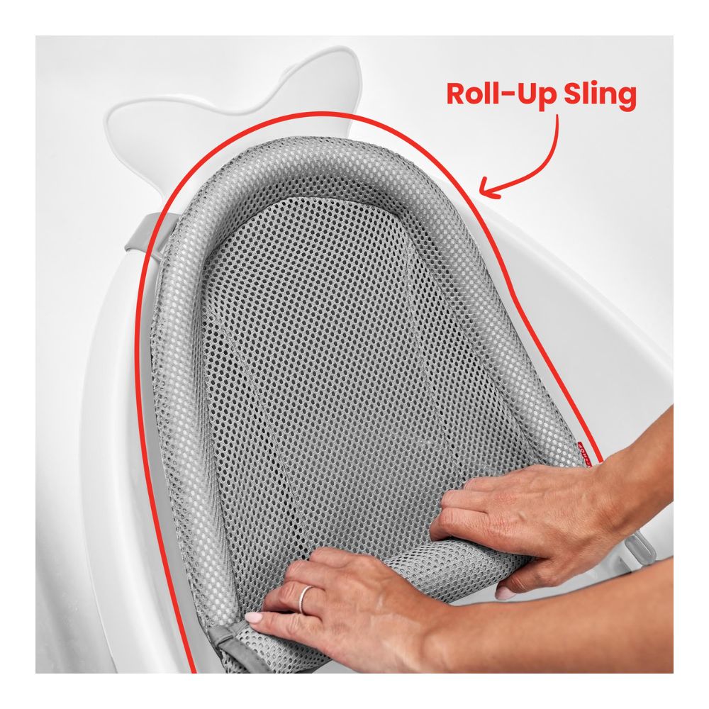 Moby Smart Sling 3-Stage Bathtub - White