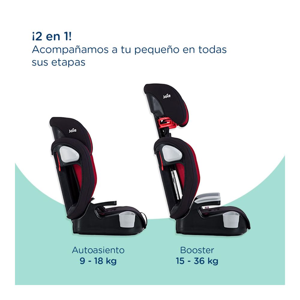 Elevate Car seat - Cherry